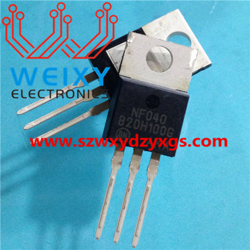 B20H100G DIP  commonly used vulnerable driver chip for automobiles