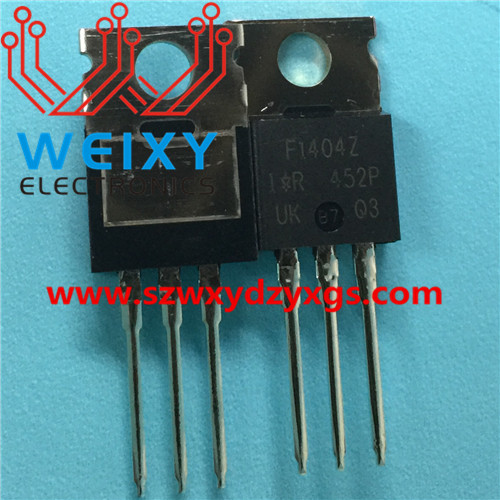 F1404Z commonly used vulnerable driver chip for excavator ECU