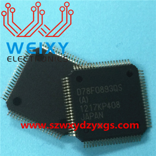D78F0893QS  automotive commonly used memory chip for mileage records
