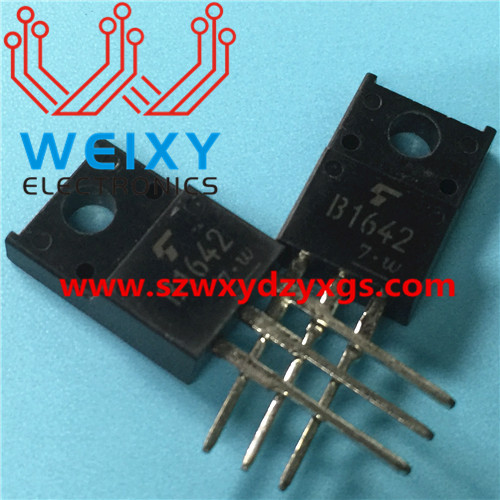 B1642  commonly used vulnerable driver chips for excavator ECM