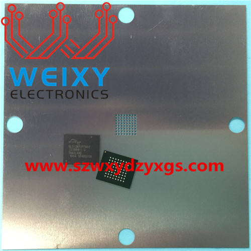 Stencil For the Audi J794 stereo host GL512 chip re-plant