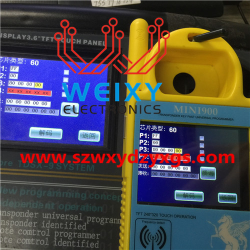 TPX2  commonly used transponder chip for automotive key