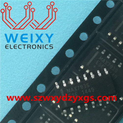 MAX793S  commonly used vulnerable driver chip for excavator ECU