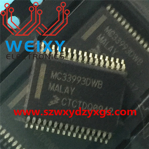 MC33993DWB  Commonly used vulnerable driver chip for automotive BCM