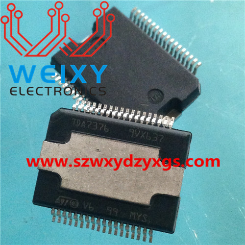 TDA7376  commonly used vulnerable chip for automotive audio and amplifier host
