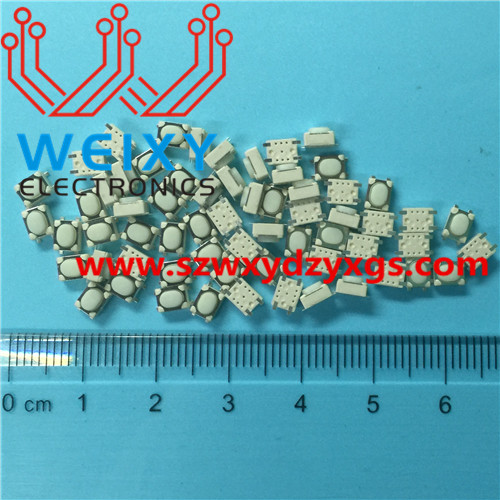 automotive key button 3X4X2.5MM 4PIN
