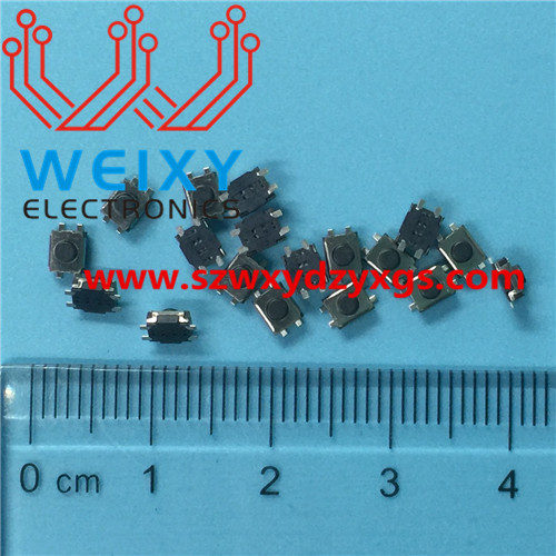 automotive key button 3X4X2MM 4PIN