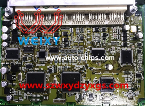 Toyota Lexus 89661-37K90 275900-8010 ECU repair kit