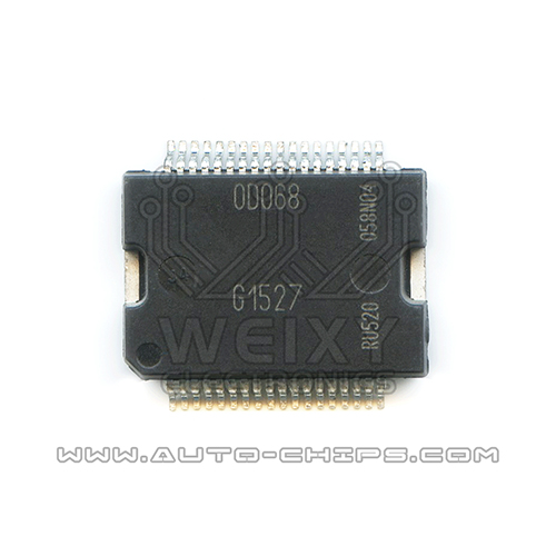 0D068  commonly used vulnerable fuel injection driver chip for Bosch ECU