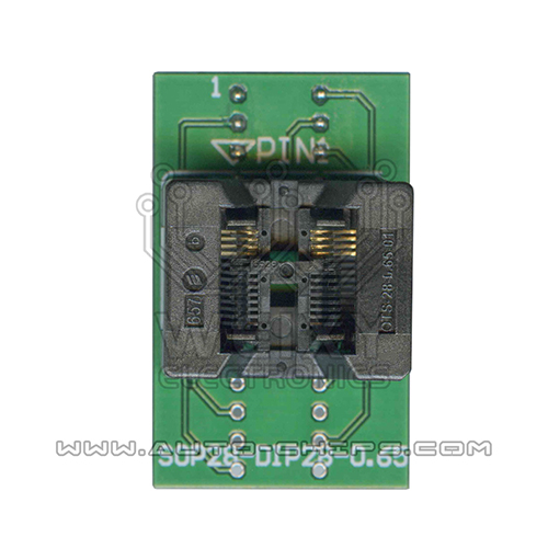 TSSOP8 Adapter used for reading and writing data into TSSOP8  EEPROM chip