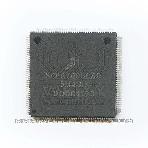 SC667095CAG 5M48H  commonly used MCU chip for BMW CAS4 plus and Porsche BCM