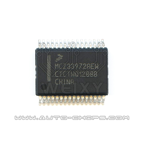 MCZ33972AEW Commonly used vulnerable driver chip for automotive BCM
