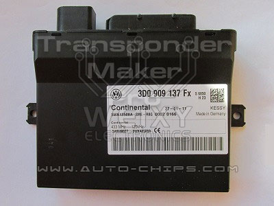 TMPro2 Software module 200 – VAG, Porsche KESSY Continental, Siemens-VDO