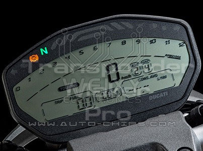 TMPro2 Software module 192 – Ducati Monster dashboard MTA