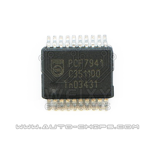 PCF7941  commonly used vulnerable chip For Car key circuit board