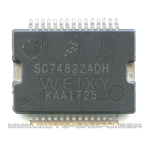 SC74822ADH  Commonly used vulnerable driver chip for automotive BCM