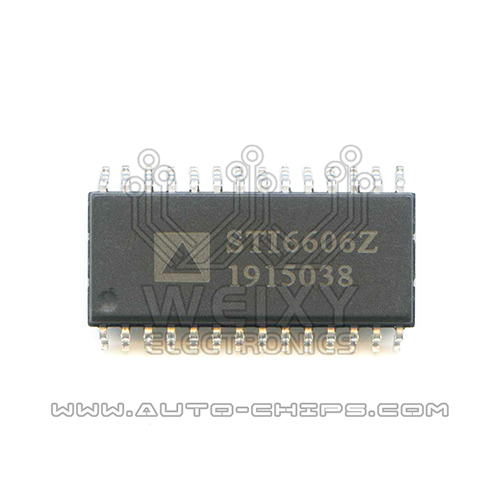STI6606Z chip use for Automotives dashboard