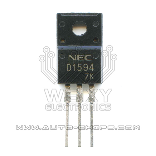 D1594   commonly used vulnerable driver chips for excavator ECM