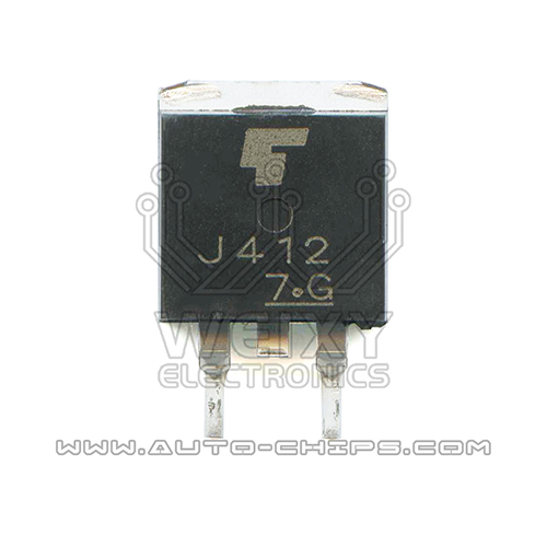 J412   commonly used vulnerable driver chips for excavator ECM