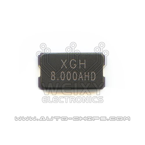 8.000 MHz crystal oscillator for automotives