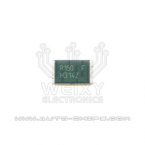 SMT R150 resistor use for automotives ECU