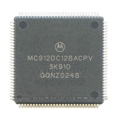 MC912DC128ACPV 3K91D MCU chip use for automotives