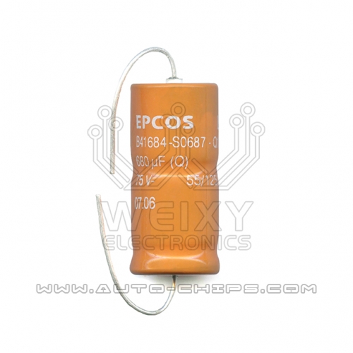 EPCOS B41684-S0687-Q1 680uf 75V capacitor use for automotives