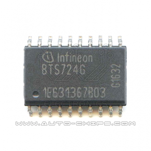 BTS724G  commonly used vulnerable chip for automotive BCM