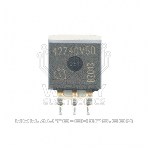 4274GV50   commonly used vulnerable power supply driver chip for Automotive dashboard