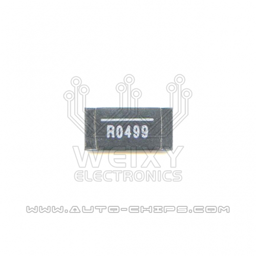 R0499 resistor use for automotives