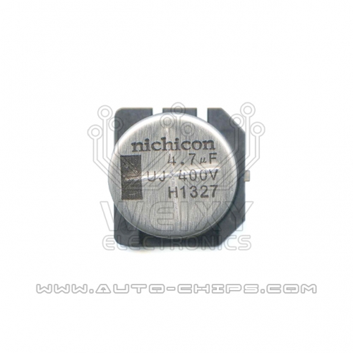 4.7uf 400V 16MM X 16MM capacitor use for automotives