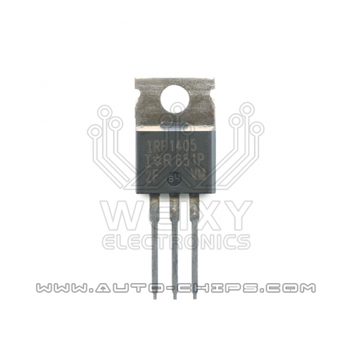 IRF1405  Excavator ECM commonly used vulnerable driver chip
