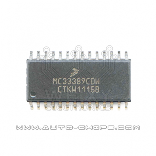 MC33389CDW  Commonly used vulnerable driver chip for automotive BCM