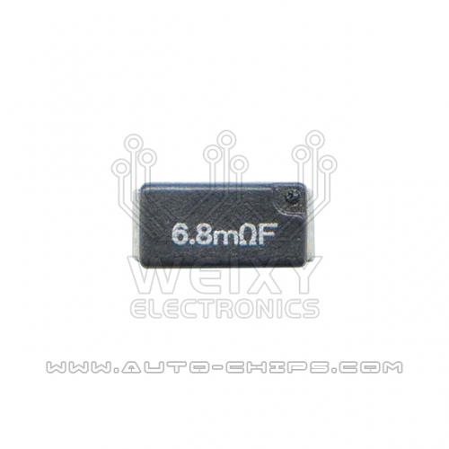 6.8mRF resistor used for automotives
