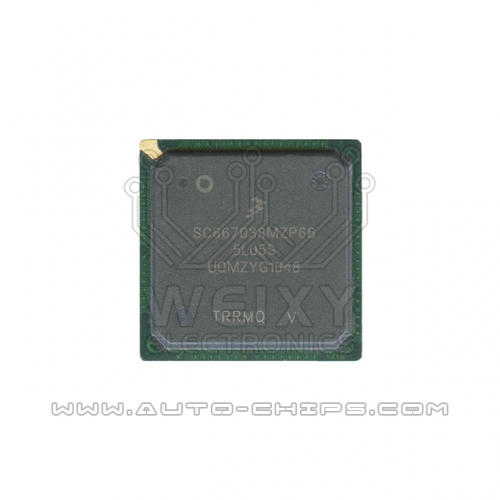 SC667038MZP66 5L05S BGA MCU chip use for automotives ECU