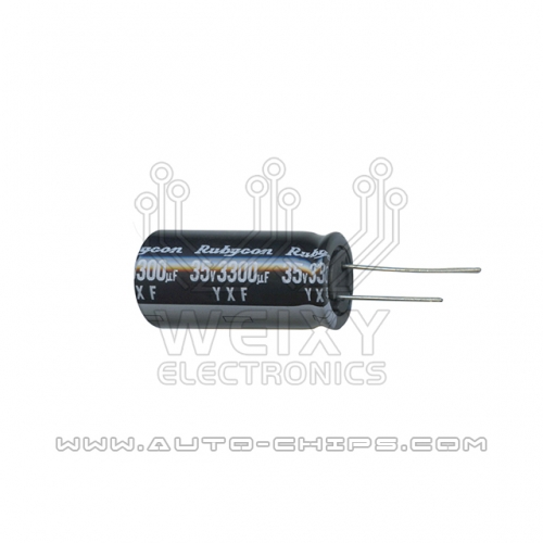 35v 3300uf capacitor use for automotives