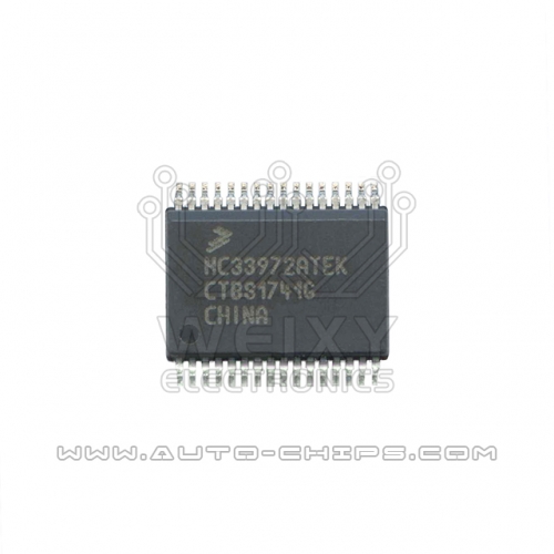 MC33972ATEK  Commonly used vulnerable driver chip for automotive BCM