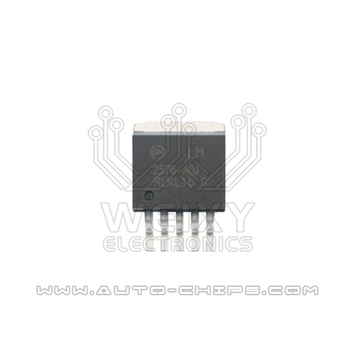 LM2576-ADJ  Commonly used vulnerable power chip for automotive dashboard