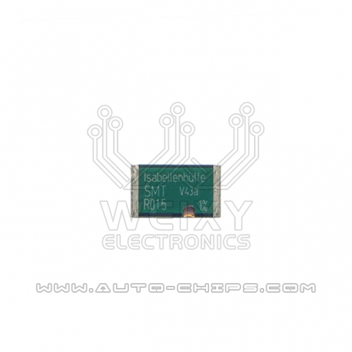 SMT R015   commonly used vulnerable high precision resistors for EDC7 ECU