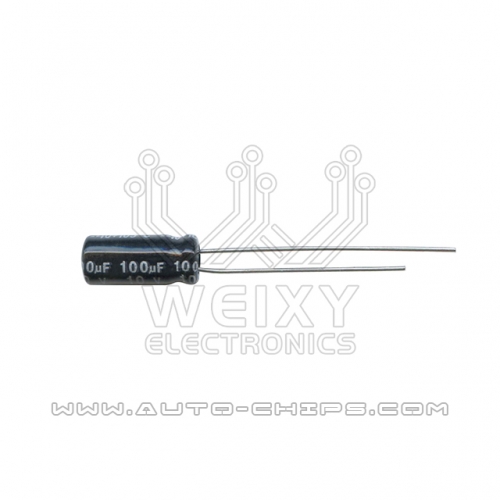 100uF 10V capacitor use for automotives