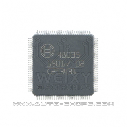 48035 BOSCH commonly used vulnerable chip for automotive airbag control unit