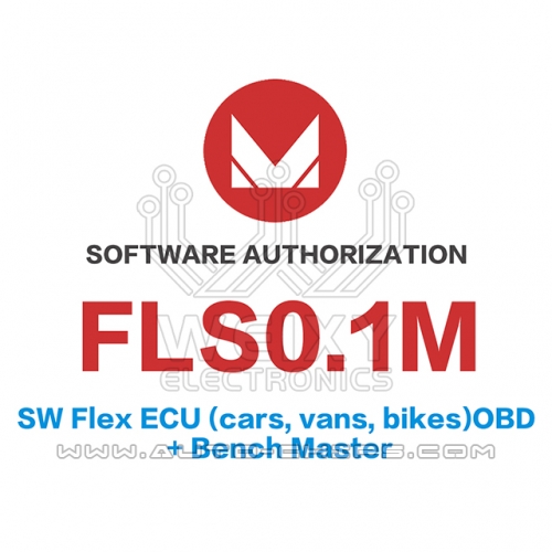 FLS0.1M SW Flex ECU (cars, vans, bikes) OBD + Bench Master