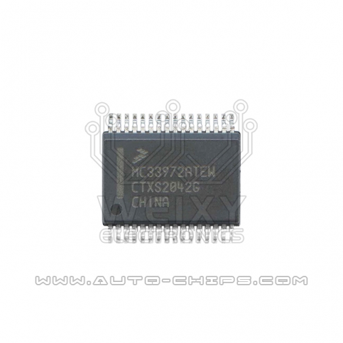 MC33972ATEW  Commonly used vulnerable driver chip for automotive BCM