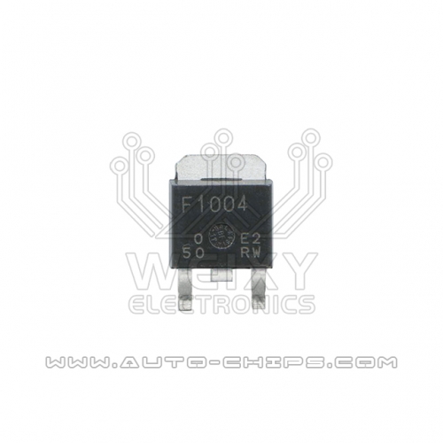 F1004  commonly used vulnerable driver chips for excavator ECM