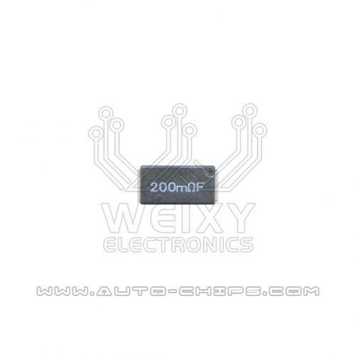 200mRF resistor use for automotives ECU
