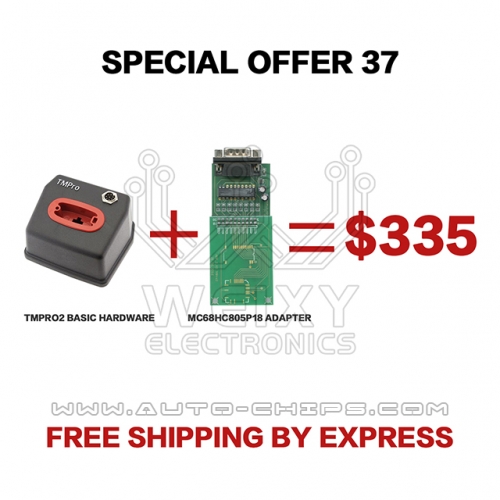 (WEIXY Electronics Special offer 37) 1set TMPro2 basic hardware + 1PCS MC68HC805P18 adapter