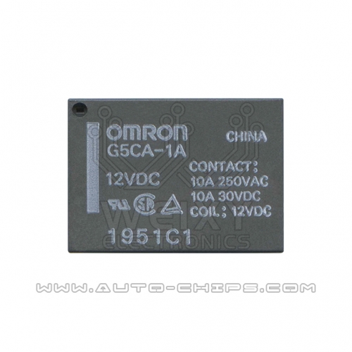 OMRON G5CA-1A 12VDC relay use for automotives BCM