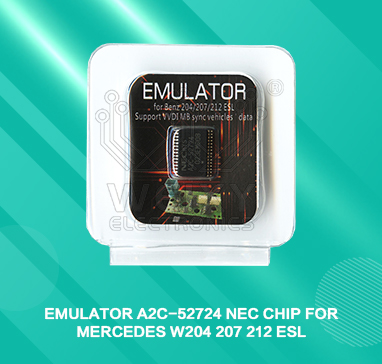 NEC A2C-52724 emulator chip for Mercedes-Benz W204 207 212 steering lock ESL by WEIXY Electronics