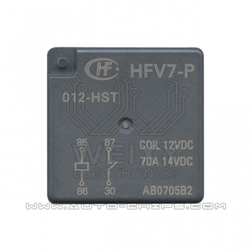 HFV7-P 012-HST relay use for automotives BCM