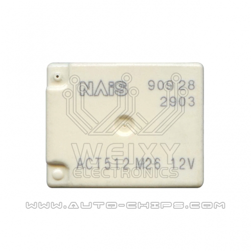 ACT512 relay use for automotives BCM